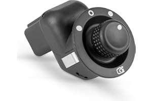 OUKENS Interruptor de control de espejo, 1 Uds., Interruptor de control de espejo retrovisor 109014 interruptor de ajuste de espejo para Clio III Megane 2