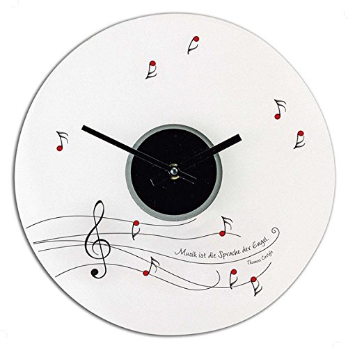 Preisvergleich Produktbild Wanduhr 'Musik'