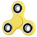 Produktbild Fidget Spinner Tri (dreifach) Anti-Stress Hand Finger Kreisel Spielzeug mit [High-Speed Keramik-Kugellager] zur Entspannung, gegen Nervosität, zum Stress-Abbau und Konzentration in Gelb von wortek
