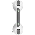 Newthinking Suction Grab Rails for Bathroom, Portable Suction Bathtub Handles with Indicator, Suction Safety Shower Grab Handles Mobility Aids for Elderly Disabled
