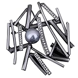 einzigartiges Design: AUTULET Brosche Pins ist beeindruckt von dem einzigartigen Design. die Broschen verfügen Jahrgang, großzügig und übertrieben, aber auch recht, Mode und elegant. die Brosche wird von antikem Silberton Legierungsmetall, und abgestimmt mit geometrischer Form Design, grau synthetischer Perle aus seiner unverwechselbaren Weinleseart zu zeigen.