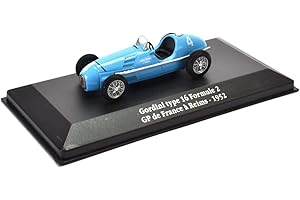 OPO 10 - Atlas Collection 1/43 : Gordini Type 16 Formule 2 GP de France Reims 1952 (G010)
