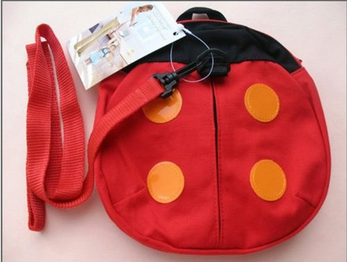 Baby Toddler Safety Harness Reins Backpack(Lady Bird Style)-M F Limited