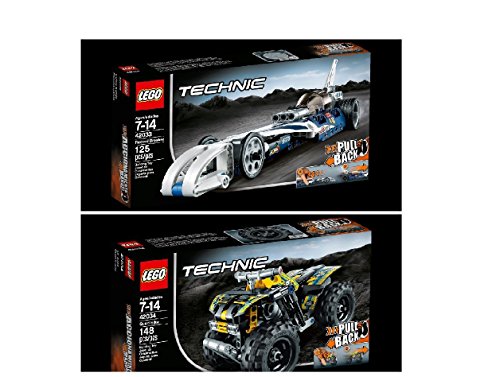 Preisvergleich Produktbild Lego Technic Breaker&Bike Collection 42033,42034