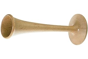 CARMESIN Behrend 1x Pinard Hörrohr Hebammenstethoskop 170mm Buchenholz Stethoskop Herztöne Horn