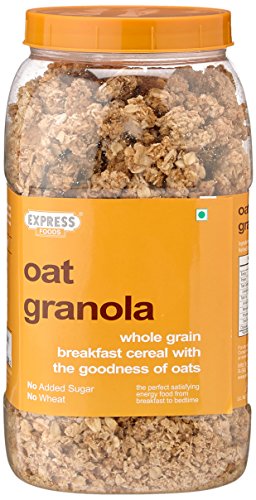 Express Foods Oat Granola Breakfast Cereal, 1kg RS.340 (14.00% Off) - Amazon Express Foods Oat Granola Breakfast Cereal, 1kg RS.340 (14.00% Off) - Amazon