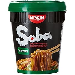 Nissin Nouilles Instantanées Soba Teriyaki 90 g - Pack de 8