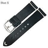Comradesn Ersatzarmbänder Vintage Lederband Uhrenarmband Fettleder Uhren Zubehör Armband 20 Mm 22 Mm 24 Mm Rot Armband für Longines