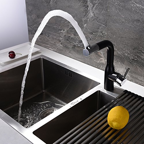 Homelody Wasserhahn Küche mit 360° drehbar Küchenarmatur Spültisch Spülbecken Armatur Küche Spülbeckenarmatur Einhebelmischer Spültischarmatur Mischbatterie für Küche - 4