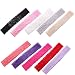 Sanwood 12x Baby Girl Kids Rose Flower Headbands Lace Stretchy Hairbands