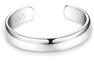 ORAZIO S925 Anello Piede in Argento Sterling per Donne Freccia Infinita Vintage Nodo Celtico Margherita Fiore Anelli da Punta Regolabili Anelli da Punta Estate Spiaggia Piedi Set Gioielli