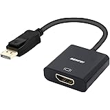 Active DisplayPort to HDMI 4K Adapter, Benfei DP Display Port to HDMI Ultra HD Converter Male to Female Gold-Plated Cord Supporting Eyefinity