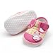 Itaar Baby Girls Shoes Flower Pattern with Soft Sole Velcro