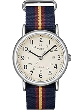 Timex Unisex-Armbanduhr Weekender Analog Quarz T2P234D7