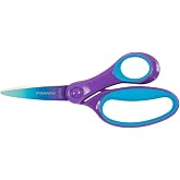Fiskars BIG KIDS OMBRE Makas 15 cm Lila SG | Sağ elini kullananlar i&ccedil;in, SoftGrip, Uzunluk: 15 cm, Ombr&eacute; g&ouml;r&uuml;n&uuml;m, mor, 106785