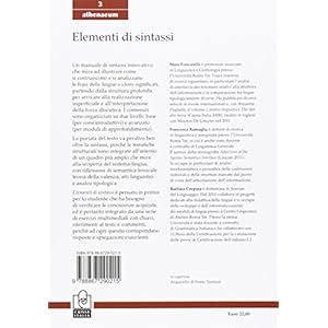 Elementi di sintassi