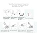 Lighted Ear Candles Wax Removal Cleaner Tool Safety LED Flashlight Ear Pick Spoon for Kids with 2pcs Spare Battery