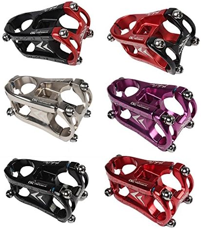 KRSEC Alloy Aluminum 31.8mm x 50mm Handlebar Short Stem For Mountain DH FR XC Bike