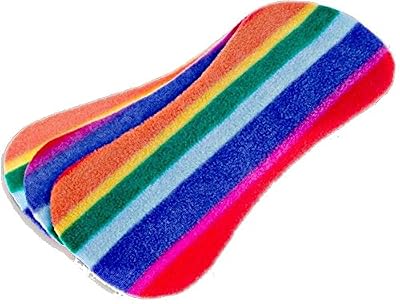 ellas House Bum Liners Tapis polaire StayDry Lot de 3 (Rainbow)