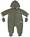 The Essential One - Baby Boy Quilted Pramsuit - EO186
