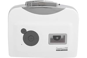 AMONIDA Portable Stereo Cassette Player USB Flash Disk Tape to MP3 o Converter Adapter USB Cassette Player