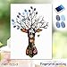 Produktbild CHYYZ Leinwand Fingerabdruck Hochzeit Leinwand 30x40cm/Unterschrift Souvenir/Souvenirdekoration,EnthäLt Tinte Leicht Zu Reinigen, 3