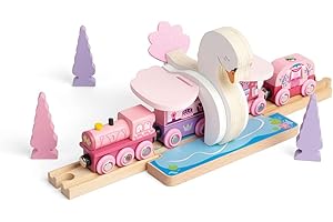 Bigjigs Rail Swan Tunnel - Wooden Trains, Trains For Toddlers, Pair With Bigjigs Fairy Train Set