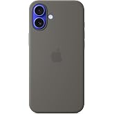 Silicone Case with MagSafe for Apple iPhone 16 Plus - Stone Gray