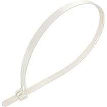 Fascette Plastica 300mm - 100 Pezzi Nylon Bianco Per Cablaggi E Organizzazione Cavi - Foto 6