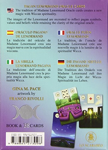 Pagan Lenormand Oracle Cards (Anglais) Cartes Lo Scarabeo