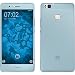 Produktbild PhoneNatic Case für Huawei P9 Lite Hülle Silikon hellblau 360° Fullbody Case