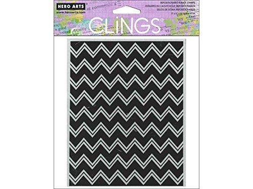 Hero Arts Edgy Background Cling Stamp by Hero Arts