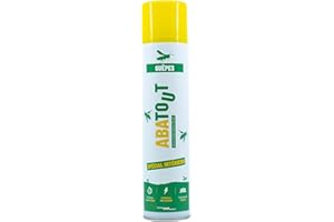 Abatout - Laque Anti-Guêpes - Destruction - Contre les Insectes - Produit Français - 405 ml.