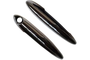 VHEUHZ 2 Copri Maniglia per Porta Trim Compatibile con BMW Mini R60 Countryman 1st Cooper S R50 R52 R53 R55 R56 R57 R58 R59 R61 (Nero Lucido)