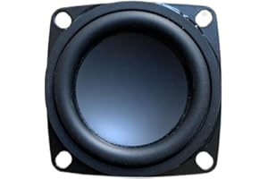 Wokii 5,1 cm Vollfrequenz-Lautsprecher, geeignet für Jbl Charge3 Ersatz-Lautsprecher, 53 mm Bass-Lautsprecher, Mini-Lautsprecher