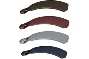 Jitnga 4 Pinzas Para El Pelo De Cola De Caballo, Pinzas Para El Pelo De Plátano Coloridas, Pinzas De Plátano Antideslizantes Grandes Para Mujeres Y Niñas (4 Colores)