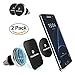 Produktbild Universal KFZ Halterung, POWERocker Air Vent Magnetic Car Mount Holder Magnet KFZ Halterungen für iPhone, Samsung, LG, Sony, Nexus, etc (2-Pack [Upgrade Version])