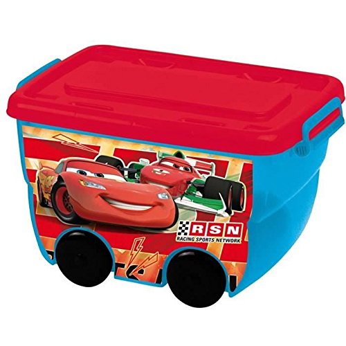 Preisvergleich Produktbild Disney – 800124 – Cars – CAISSE Hat Rollen – 25 L