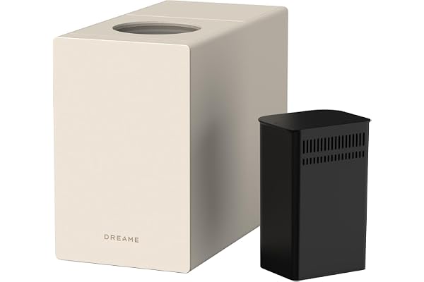 DREAME SF25 Broyeur de déchets alimentaires, Triple lame Trion, filtre charbon lavable, contrôle avancé des odeurs, capacité 2,5 L, nettoyage auto haute temp., design compact 27 dB(A), sécurité enfant
