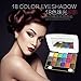 ROPALIA 18 Colors Diamond Decay Bright Glitter Eye Shadow Great Makeup