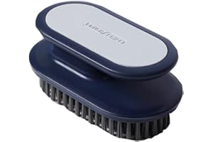 KBUYS Bürste mit weichen Borsten zum Reinigen von Kleidung, Schuhen, Küche usw. Reinigungsbürste für den Haushalt (Tiefblau)