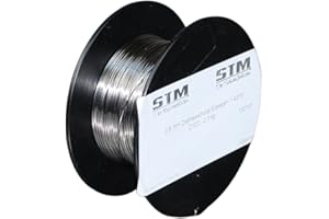 STM SCHWEIßTECHNIK Edelstahl Schweißdraht VA V2A 308L 1.4316 0,8mm 0,5-15kg MIG MAG Niro Inox STM, Größe: Ø0,8mm D100 0,5kg