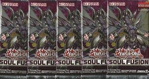 Preisvergleich Produktbild YuGiOh! Soul Fusion - 5 Booster Packungen - Deutsche Ausgabe - 1. Auflage