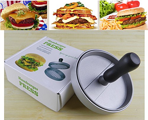 Niviy Hamburgerpresse Set Hamburger Form Burger Maker Antihaft Patty Schimmel, Ideal für Burger, Hamburger