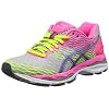 ASICS Gel-nimbus 18, Damen Laufschuhe, Grau (silver/titanium/hot Pink 9397), 37 EU