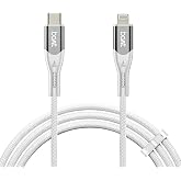 boAt Type C to Lightning Cable for 27W Fast Charging | 480 Mbps Data Transfer | 1.2 m (3.9 ft) Perfect Cable Length | Premium