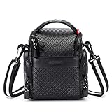 ◆ Ausreichend Platz : diese Tasche hat sowohl eine große Haupttasche für die Kamera als auch viele extra kleine Außentaschen für Zubehör, um gut organisiert zu bleiben. Organisiert-Taschen für alles Wesentliche.