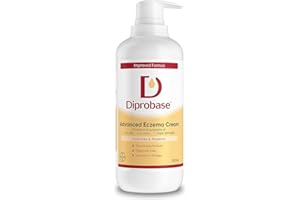 Diprobase Advanced Eczema Cream for Treatment of Symptoms of Dry Skin, Eczema and Atopic Dermatitis, 500ml Pump