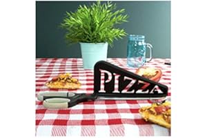 ADDLIVING Pizza Scissors with Food Grade Stainless Steel Blade and Plastic Pizza Cutter Guide. by AddCore