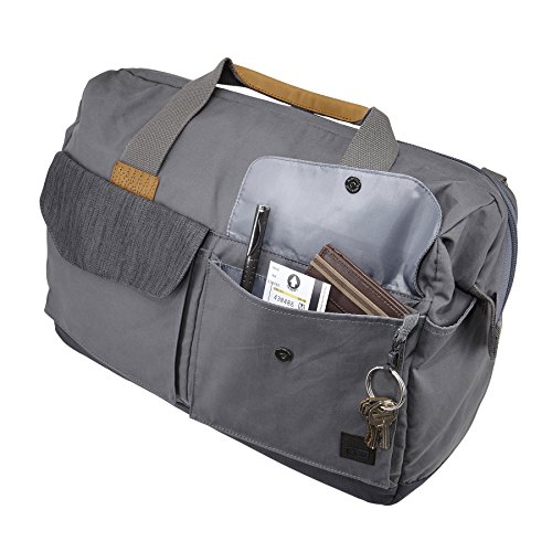 Case Logic LoDo Travel Bag Reisetasche für Notebooks bis 39,6 cm (15,6 Zoll) Graphite Grey - 5